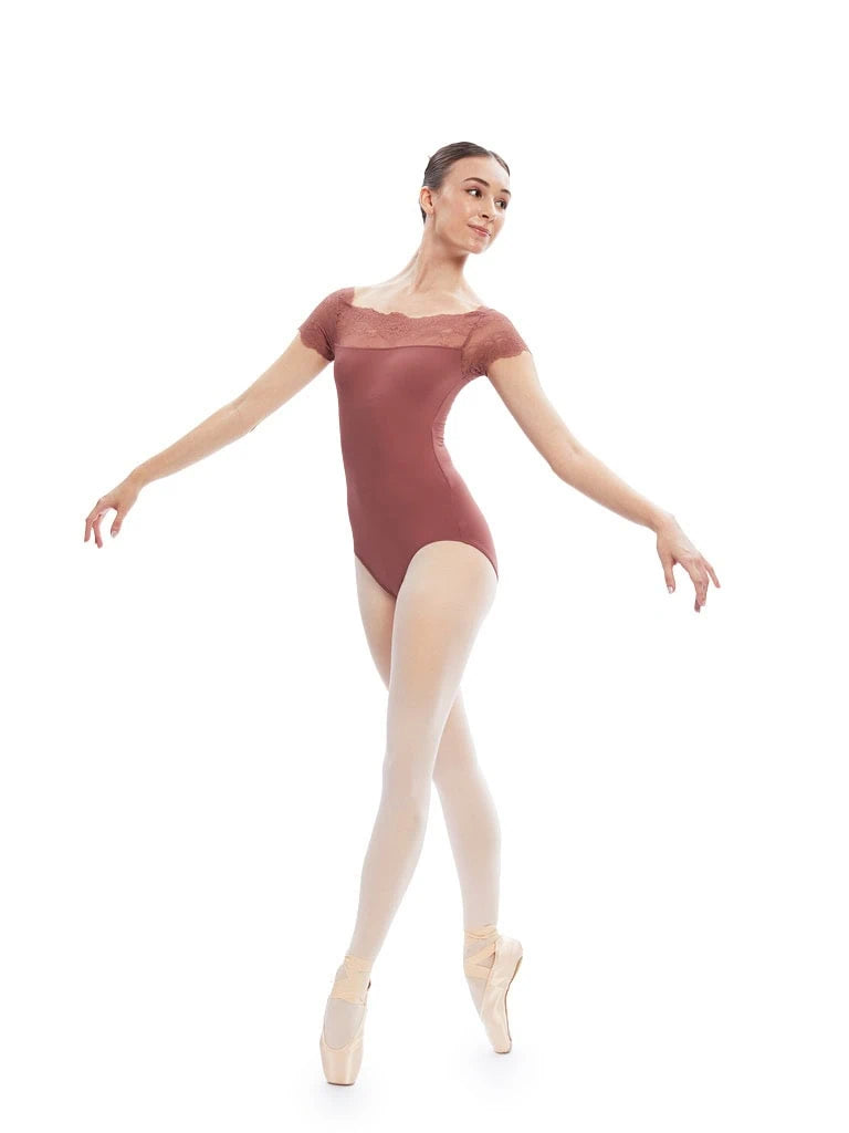 Leotard Sarabande in Dusty Mauve