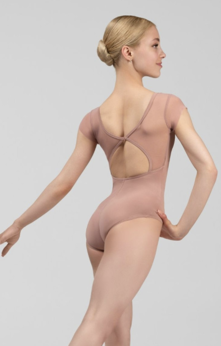 Leia short sleeve leotard