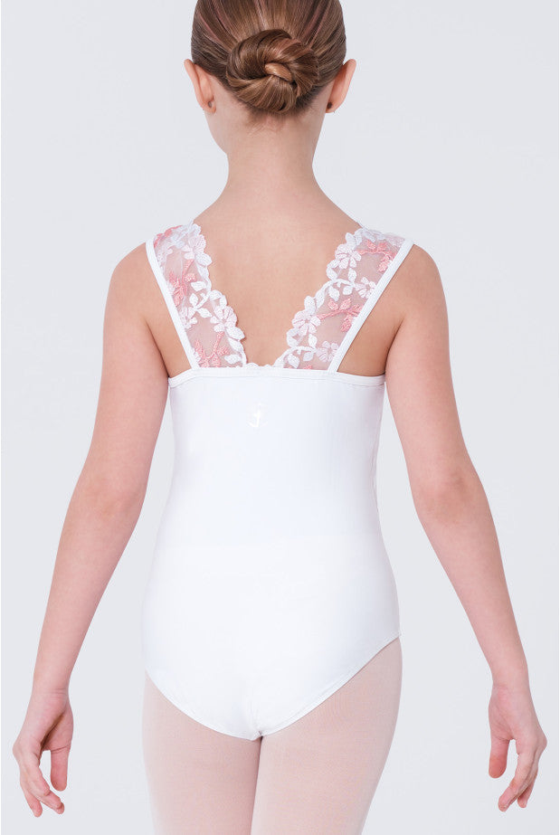 Leotard Gemma in White