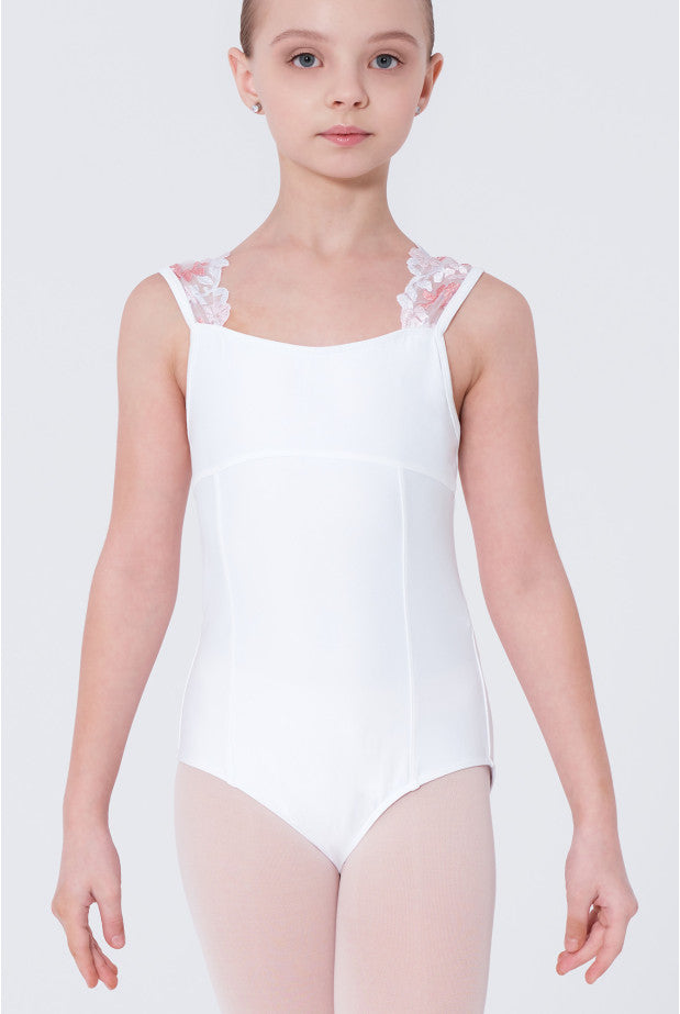 Leotard Gemma in White